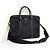 Prada Sac porte-documents cabas en nylon Saffiano noir - vue 3