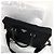 Prada Sac porte-documents cabas en nylon Saffiano noir - vue 8