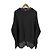 Maison Martin Margiela Oversized Sweatshirt mit Lagen-Optik und Distressed-Effekt Schwarz Braun - Ansicht 4