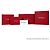 Salvatore Ferragamo Bracciale Large Double Braid in pelle marrone doppia - vista 11