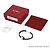 Salvatore Ferragamo Bracciale Large Double Braid in pelle marrone doppia - vista 9