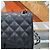 Chanel Borsa Classic Large Flap Nera Caviar Argento Nero - vista 4