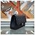 Chanel Borsa Classic Large Flap Nera Caviar Argento Nero - vista 6