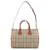 Burberry Borsa da Bowling Medium Check Marrone  - vista 5