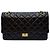 Chanel Vintage Medium Flap Schultertasche Gold Schwarz - Ansicht 2