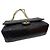Chanel Vintage Medium Flap Schultertasche Gold Schwarz - Ansicht 5