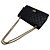 Chanel Vintage Medium Flap Schultertasche Gold Schwarz - Ansicht 6