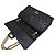 Chanel Vintage Medium Flap Schultertasche Gold Schwarz - Ansicht 7