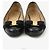 Salvatore Ferragamo Mocassini in vernice con fiocco nero - vista 2