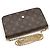 Louis Vuitton Bolsa Crossbody Pochette Monogram Felicie Marrom - vista 3