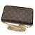 Louis Vuitton Bolsa Crossbody Pochette Monogram Felicie Marrom - vista 4