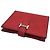 Market Hermès Carteira compacta com fivela Vermelho