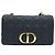 Dior Borsa a tracolla e crossbody Caro Medium Cannage in pelle nera Nero - vista 2