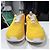 Kiton Sneakers in mesh di cotone Giallo - vista 2