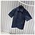 Louis Vuitton Chaqueta-camisa de manga corta en denim con monograma Azul - vista 2