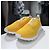Kiton Sneakers in mesh di cotone giallo - vista 2