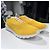 Kiton Sneakers in mesh di cotone giallo - vista 4