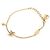 Louis Vuitton Bracciale LV Iconic in Oro da Donna D'oro