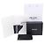 Prada Vitello Micro Grain Triangle Logo Card Holder Wallet Black - view 5