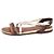 Louis Vuitton Sandali con fascia Monogram Landscape Marrone
