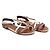 Louis Vuitton Sandali con fascia Monogram Landscape Marrone - vista 3