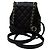 Chanel Piccolo zaino Duma a due tasche Nero - vista 4