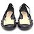 Salvatore Ferragamo Ballerine Jelly Bermuda con logo dorato Nero - vista 2