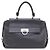 Salvatore Ferragamo Piccola borsa tote e borsa a tracolla nera Nero