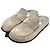 Hermès Mule e pantofole in scamosciato Beige Marrone