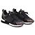 Louis Vuitton Sneakers Runaway da donna Black Monogram Nero - vista 3
