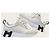 Hermès Sneakers Bouncing in pelle bianca e nera con logo Bianco - vista 5