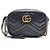 Gucci Mini borsa a tracolla Marmont Matelassé Nero