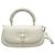 Bamboo Gucci Piccola borsa a manico superiore Diva in bambù e pelle bianca Bianco