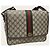 Gucci Borsa Messenger GG Supreme Canvas Ophidia Medium Marrone - vista 3