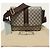 Gucci Borsa Messenger GG Supreme Canvas Ophidia Medium Marrone - vista 7