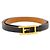 Hermès Black Leather Double Tour Strap Bracelet - view 3