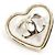 Chanel Brincos CC Pearl Heart - vista 2