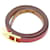 Hermès Bracelet Double Tour Rouge  - vue 2
