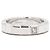 Chopard Anello Ice Cube Medium in Oro Bianco e Diamanti Carat Argento - vista 3