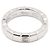 Chopard Anello Ice Cube Medium in Oro Bianco e Diamanti Carat Argento - vista 4