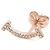 Tiffany & Co Mini Orecchini in Diamante Oro Rosa - vista 3