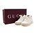 Gucci Sneaker Reweb in tela bianca da donna - vista 6