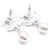 Chanel Orecchini CC Pearl Drop Multicolore  - vista 3