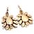 Dolce & Gabbana Blue Crystal Enamel Flower Decorative Earrings - view 4