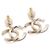 Chanel Orecchini Season Gold CC Crystal Drop Multicolore - vista 4