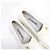 Chanel Mocassini White Enamel Patent Leather Gold Pearl CC da donna Bianco - vista 8