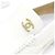 Chanel Mocassini White Enamel Patent Leather Gold Pearl CC da donna Bianco - vista 9