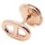 Hermès Orecchini CHAINE DANCRE Blue Stone in oro rosa  - vista 3