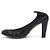 Chanel Décolleté Valet in vernice nera da donna Nero - vista 4