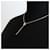 Hermès Collier lariat Finesse en or rose et diamants  - vue 4